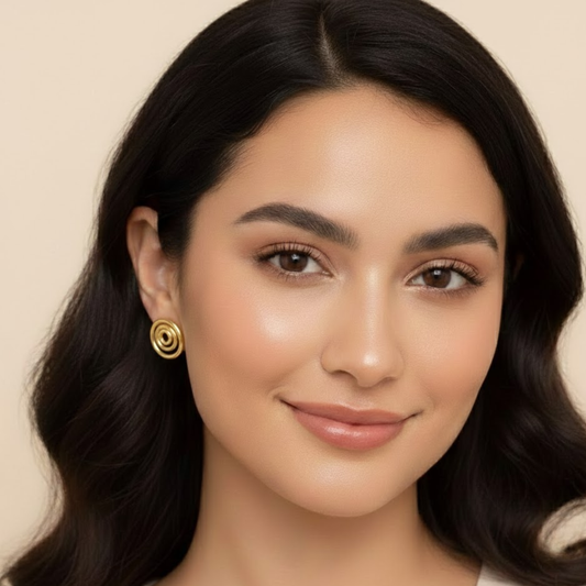 18k Gold Plated Rayé Earrings Earring