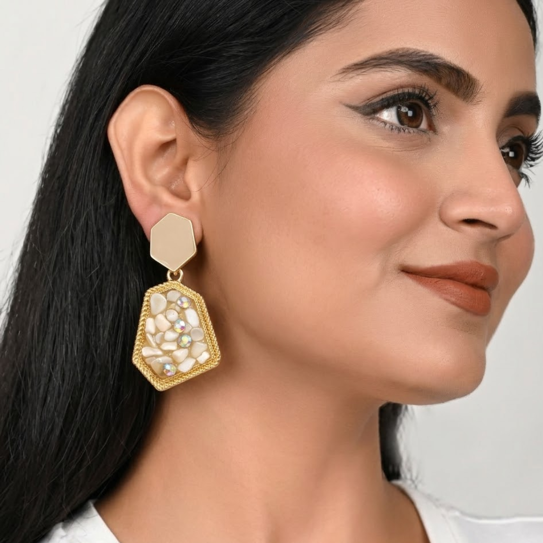 Ivory Alchemy Earring