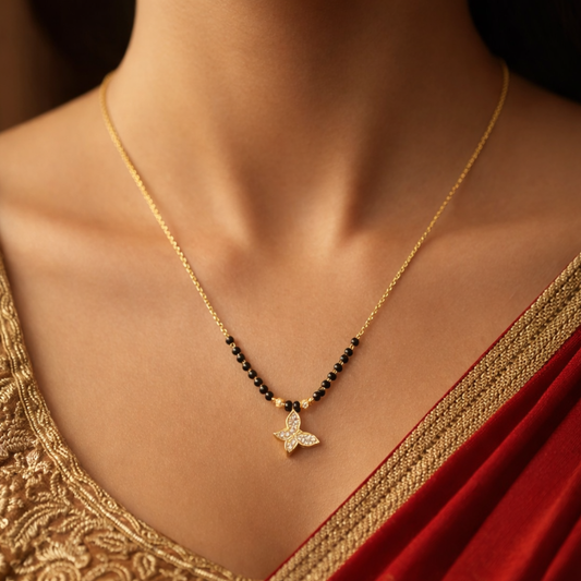 ShineWing Butterfly Mangalsutra