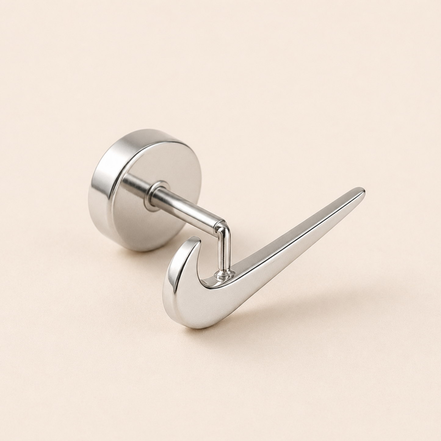Men- Silver Surge Earring