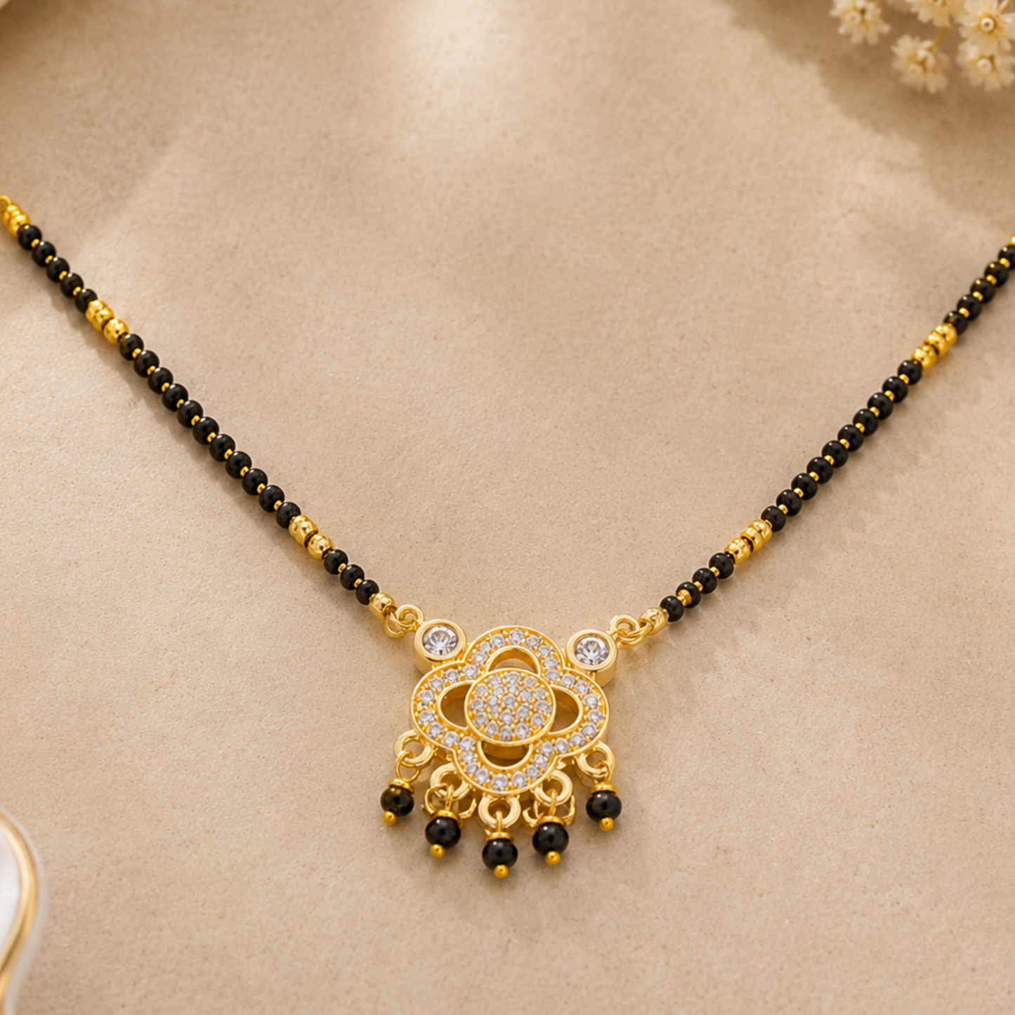 Lotus Grace Mangalsutra
