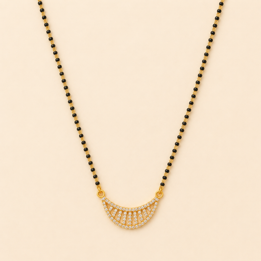 Diamond Crescent Mangalsutra