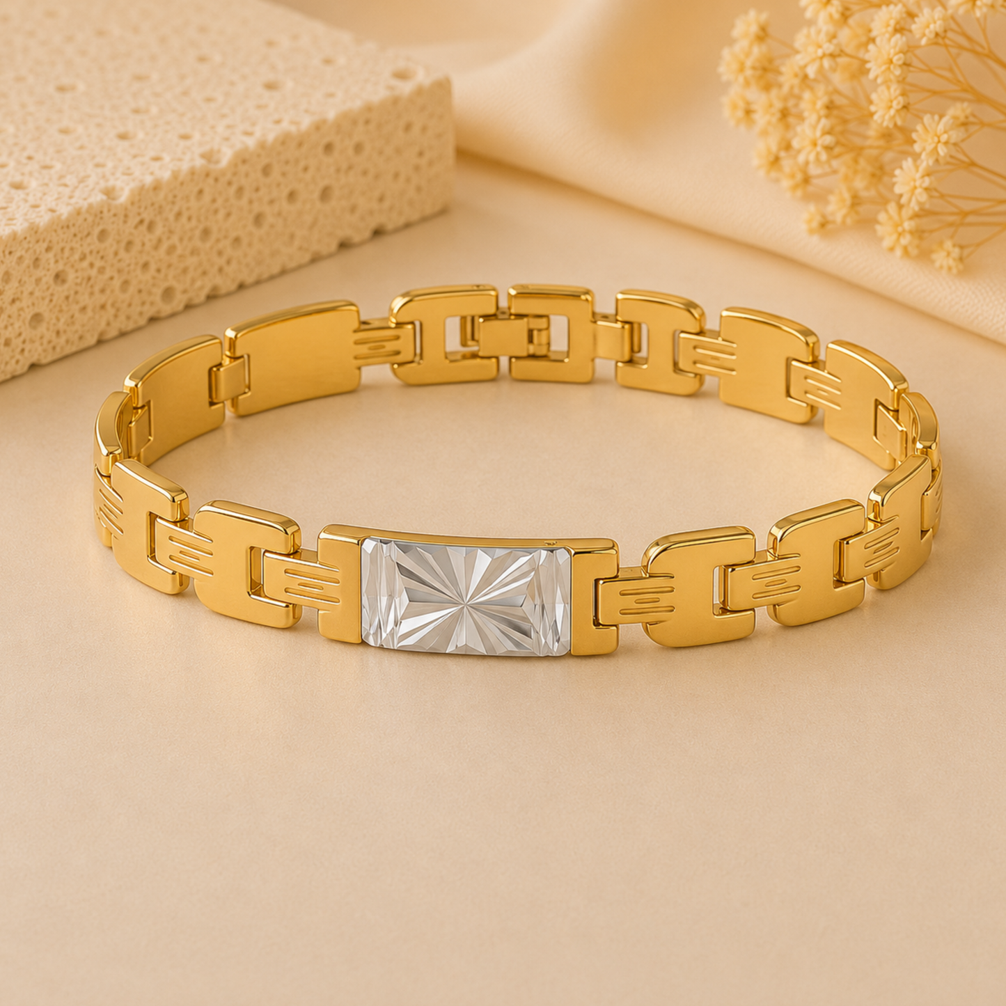 Men - Regal Shine Designer Bracelet