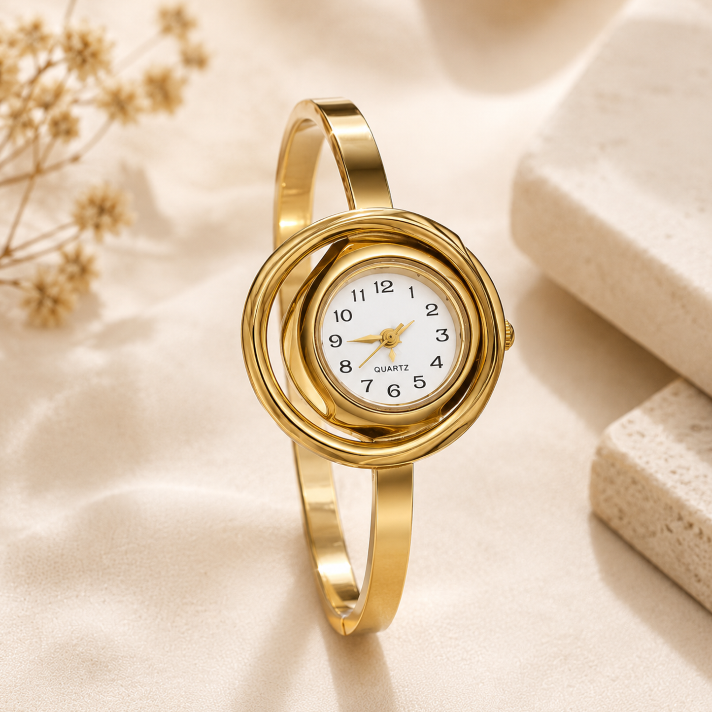 Royal Circle Dial Bracelet Watch