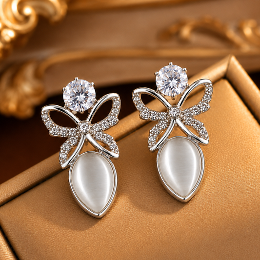 Butterfly Luxe Teardrop Earrings