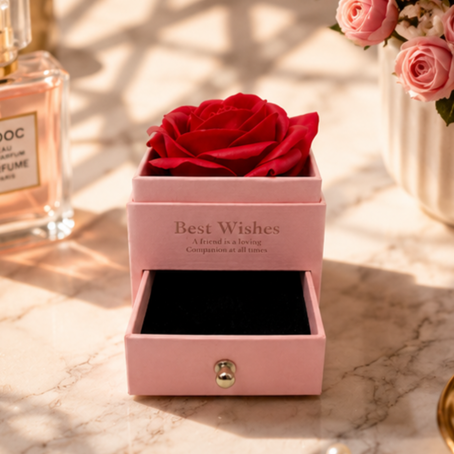 Rs.399 Kimti Forever Rose Jewelry Box