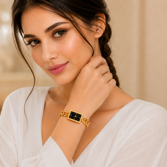 Golden Hour Bracelet Watch