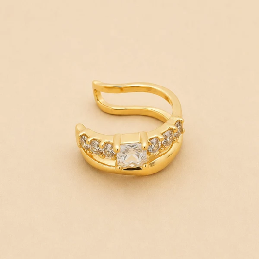 Crystal Glow Ear Cuff