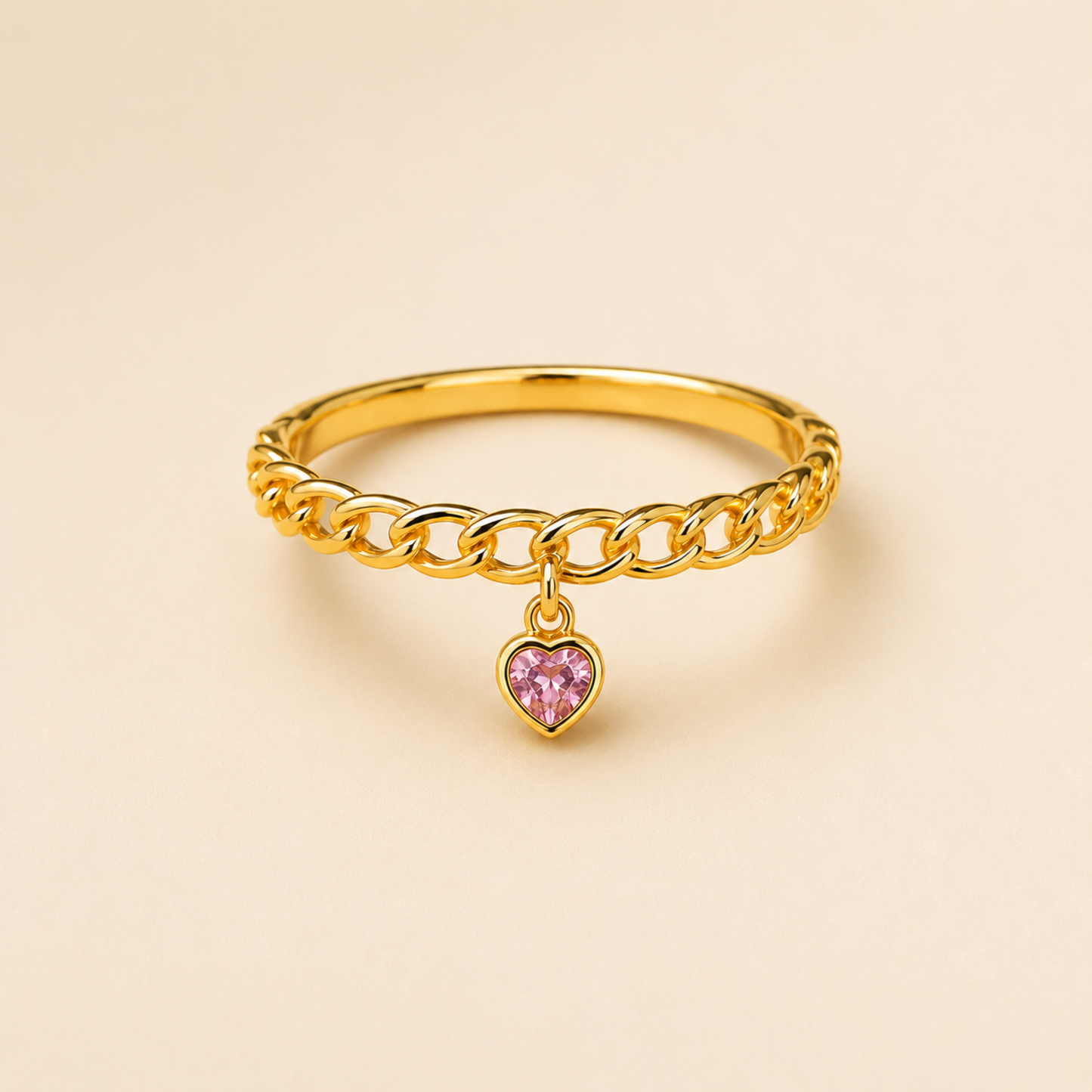 Sweetheart Charm Ring