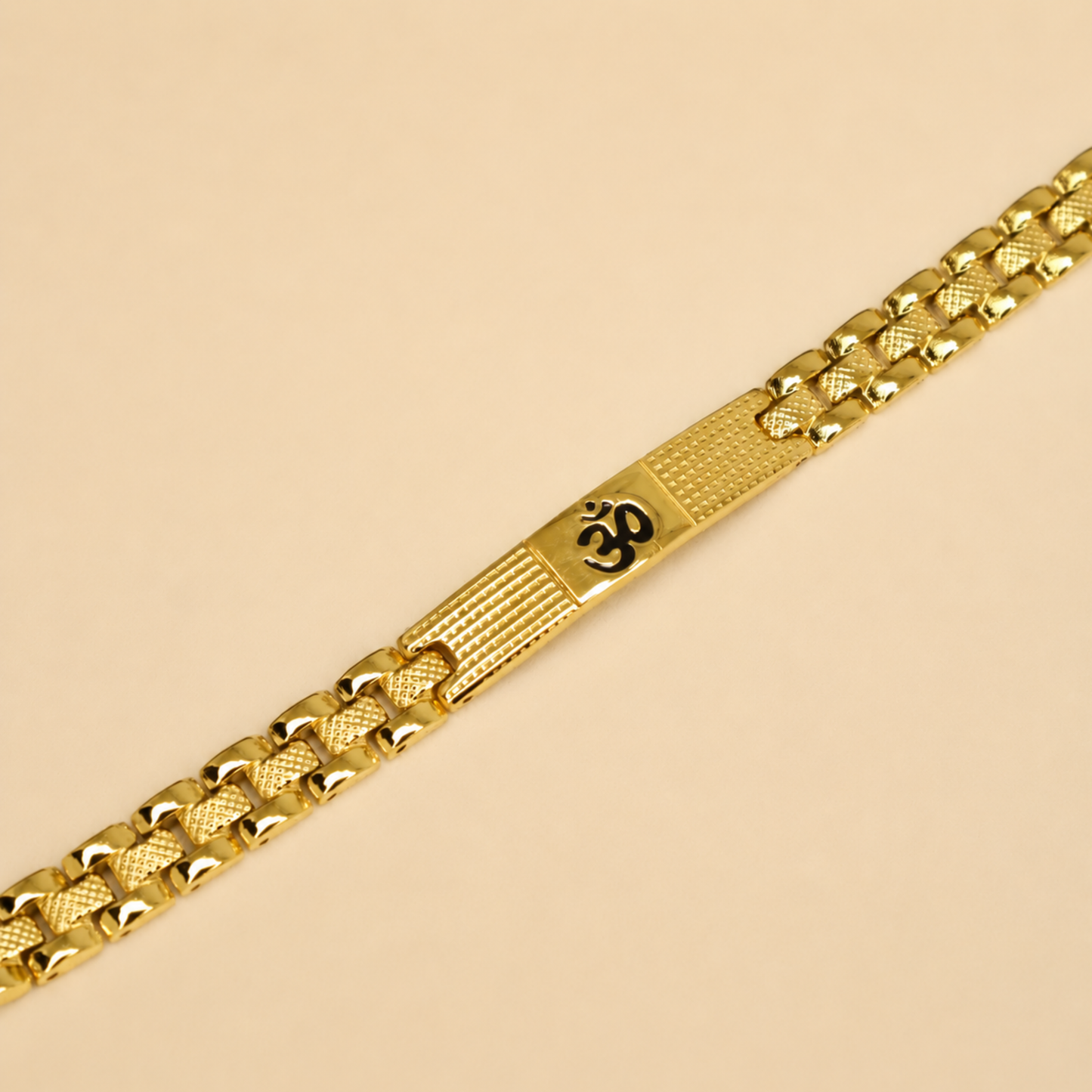 Men - Aaradhya Om Bracelet