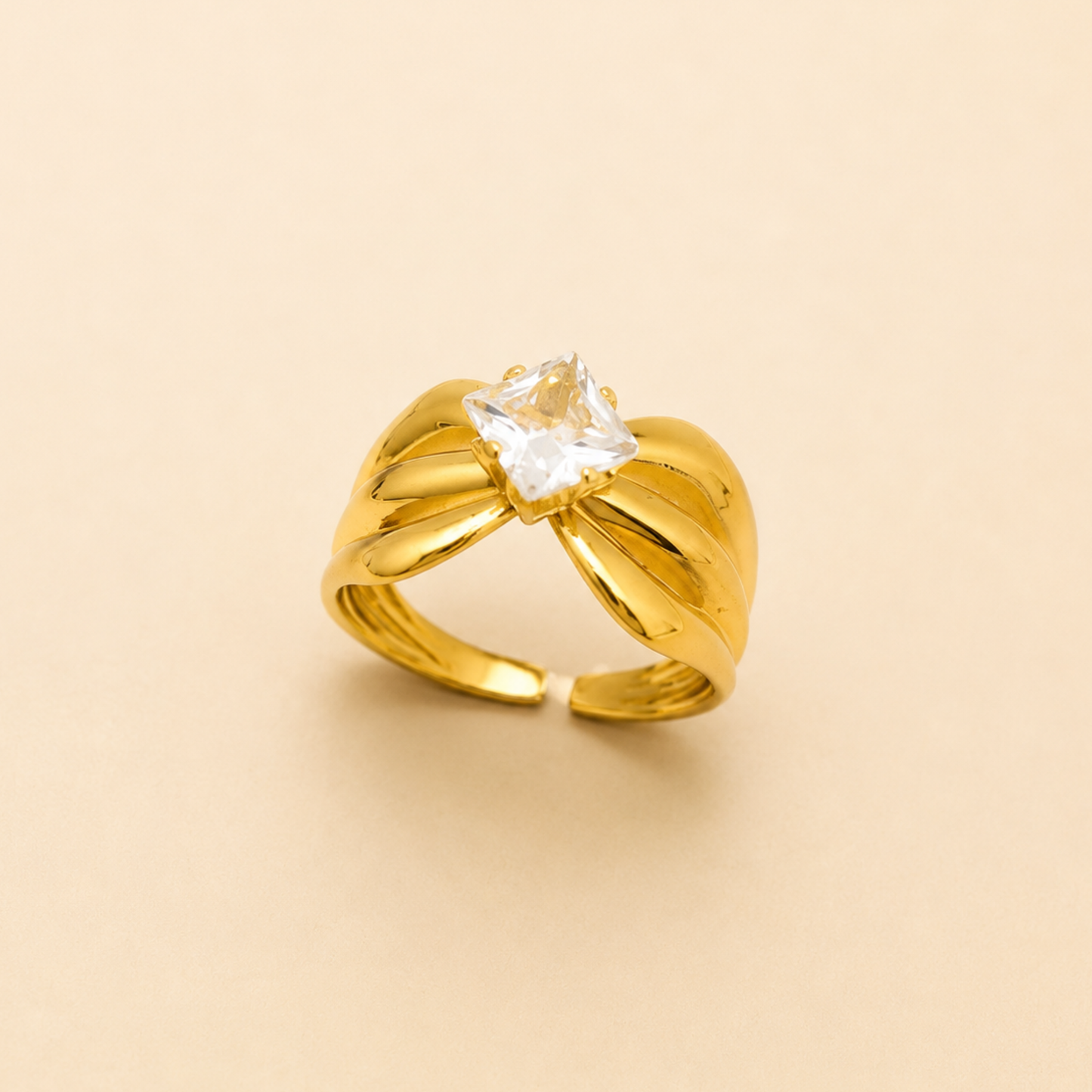 Royal Crystal Wrap Ring