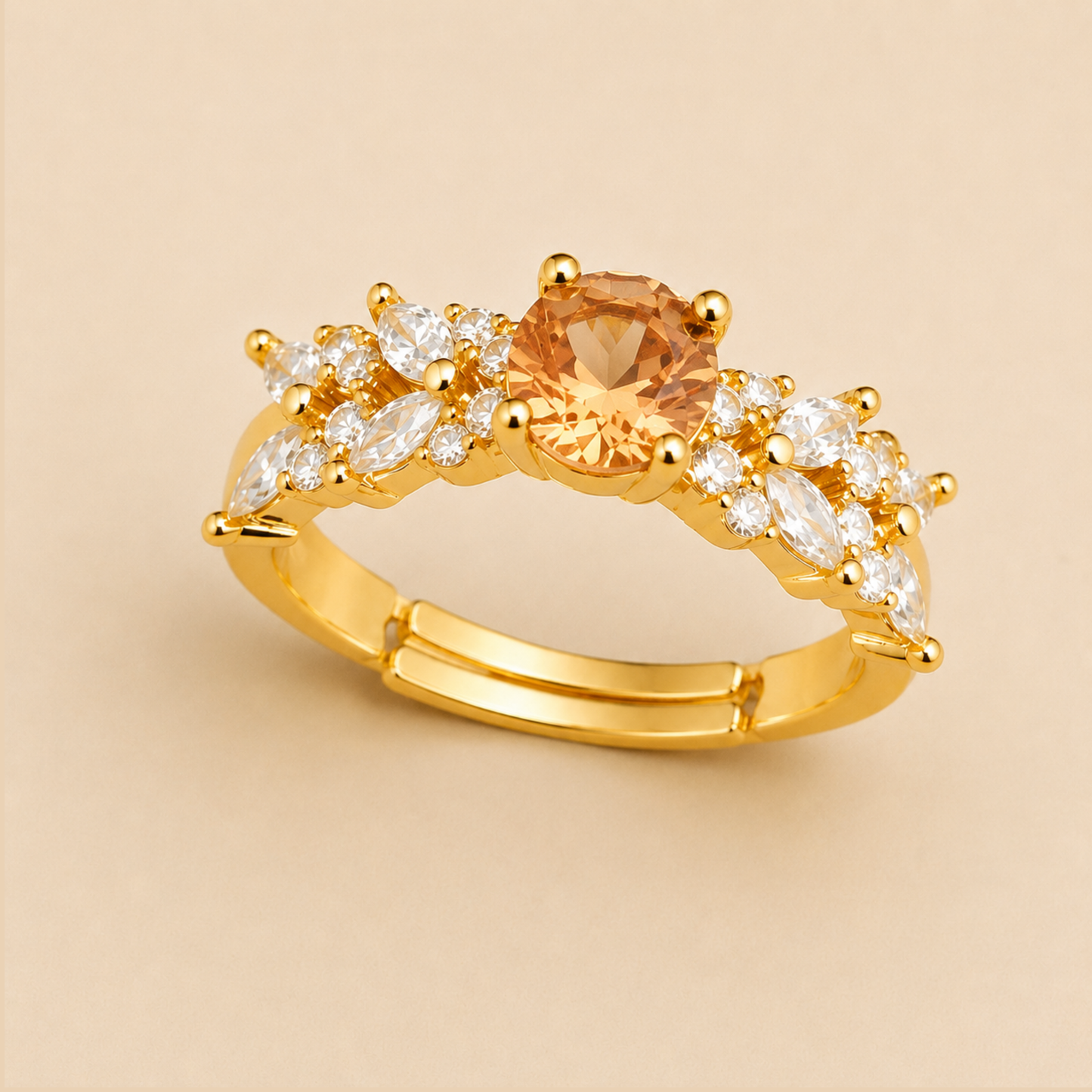 Midnight Bloom Ring