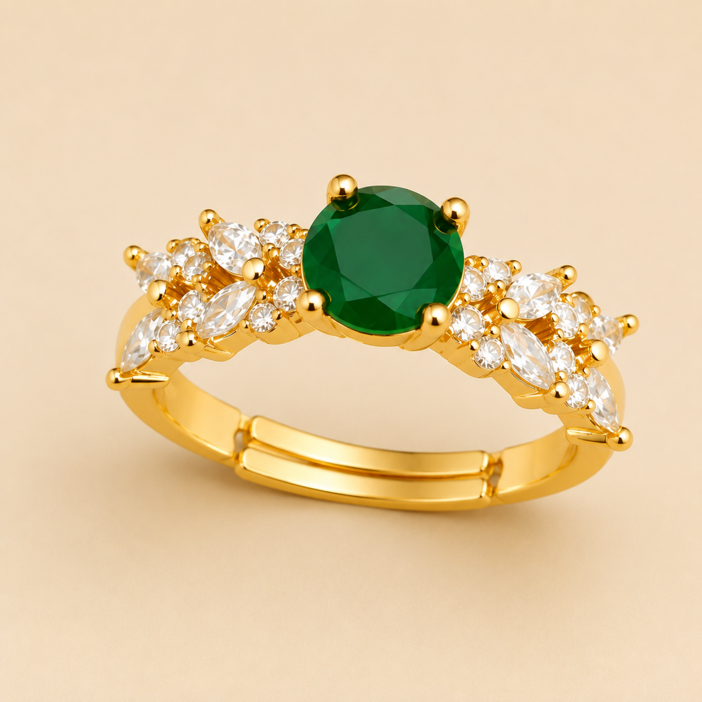 Midnight Bloom Ring