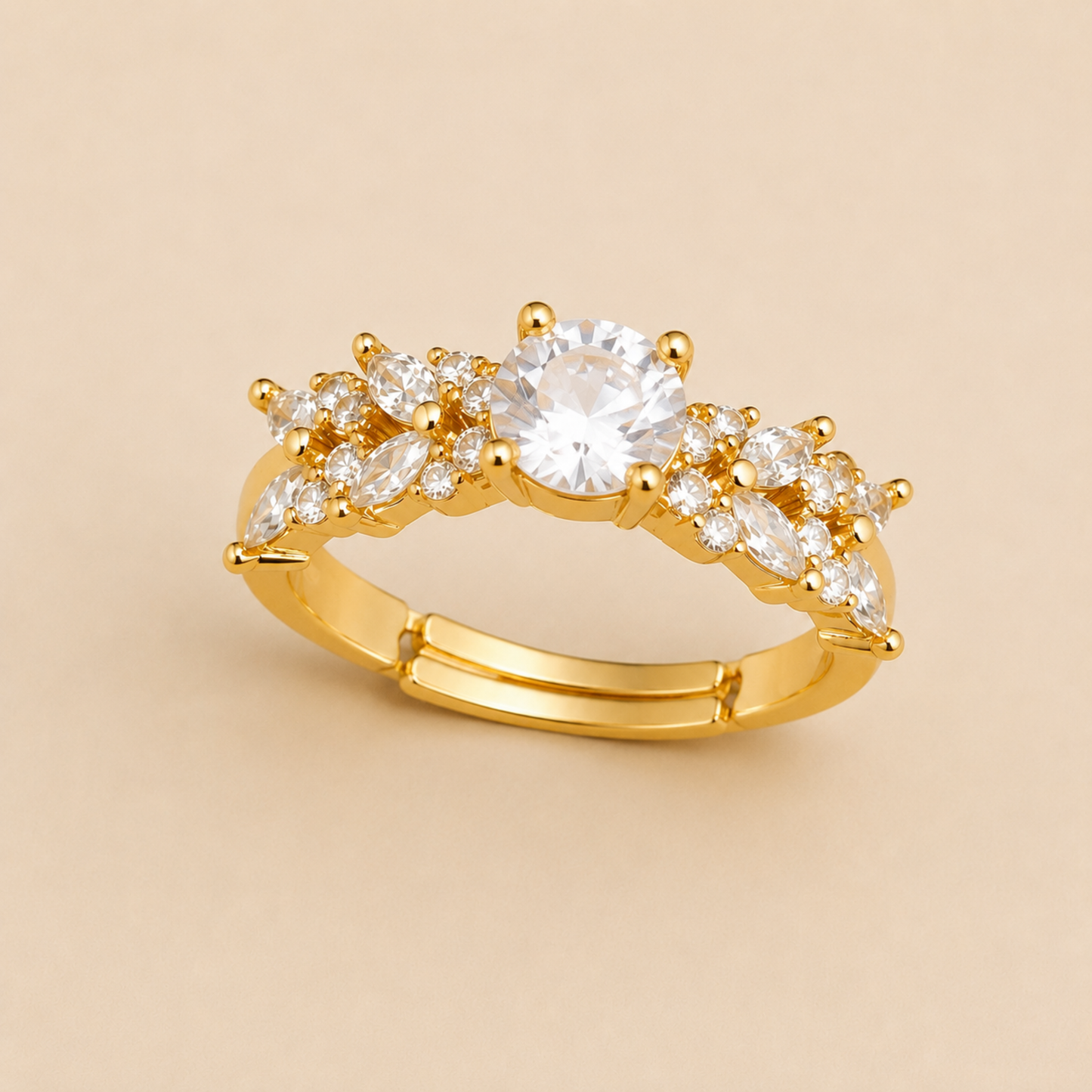 Midnight Bloom Ring