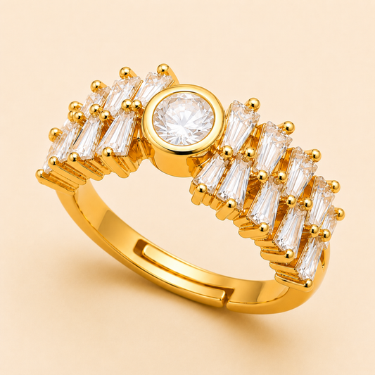 Celestial Crown Ring