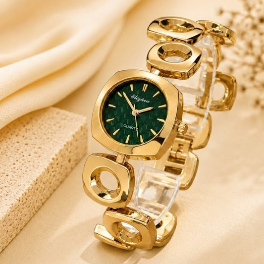 Royal Emerald Quartz Watch