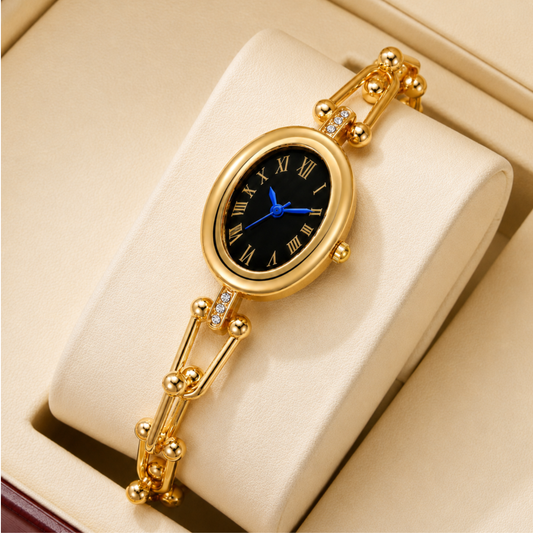 Opulent Roman Gold Watch