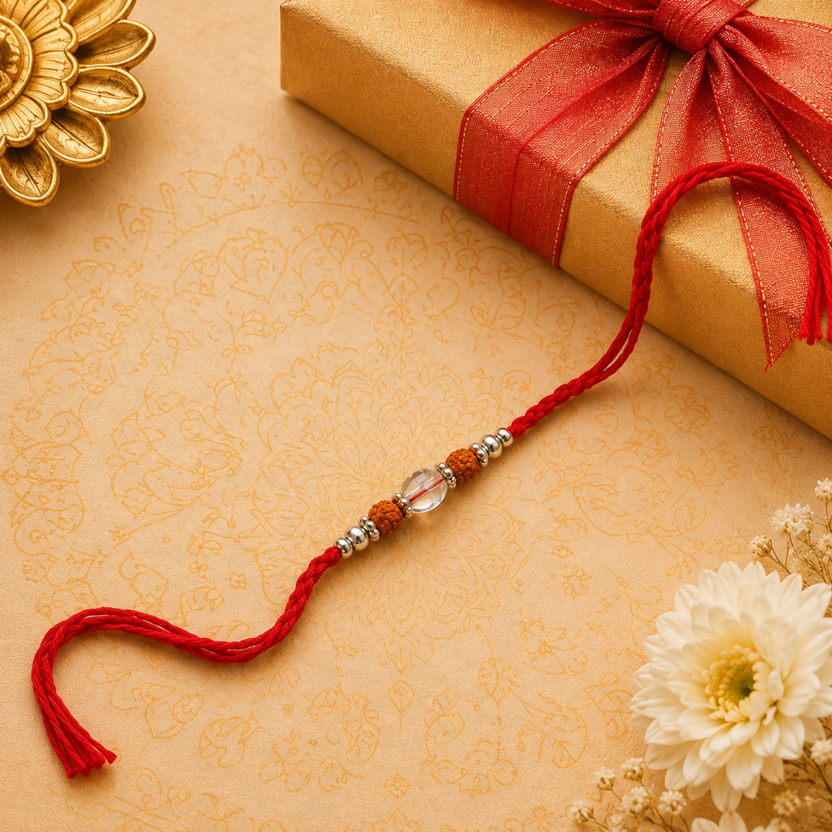 Blessing Bead Rudraksha Rakhi