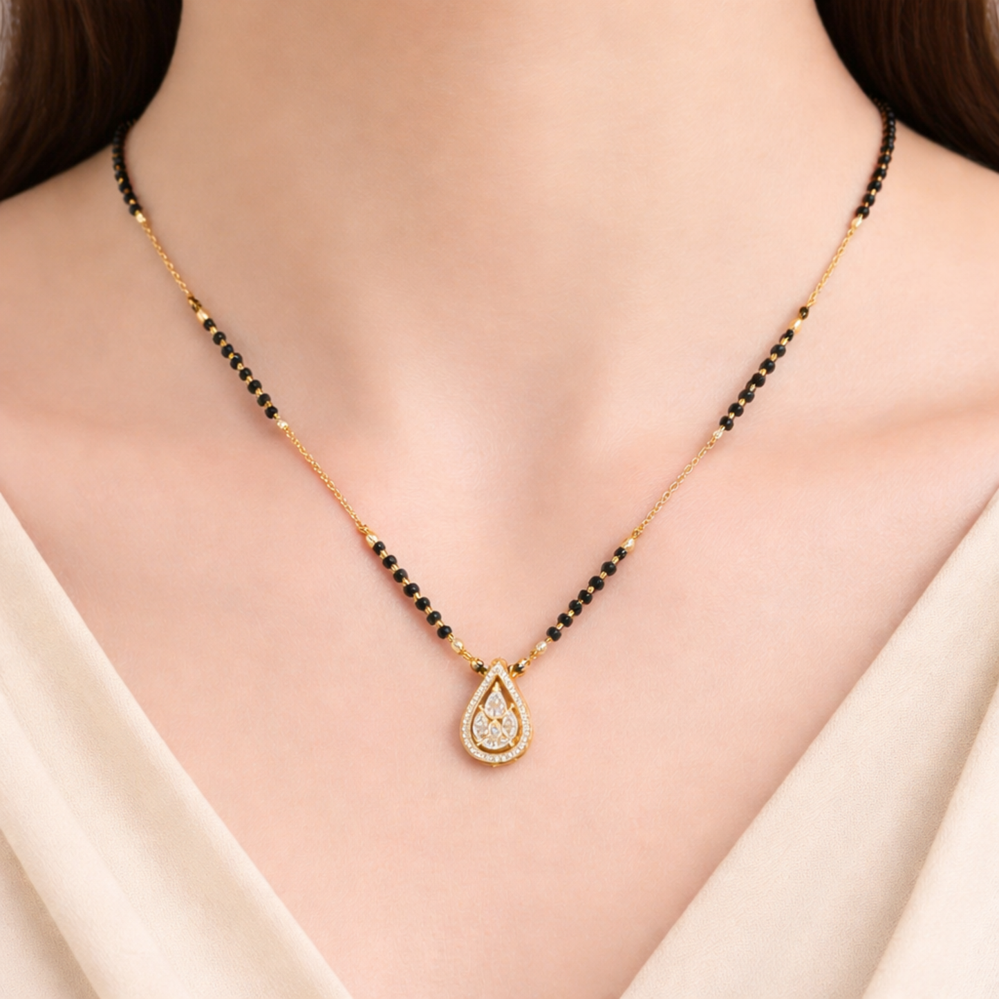 Aarohi Soft Bloom Mangalsutra