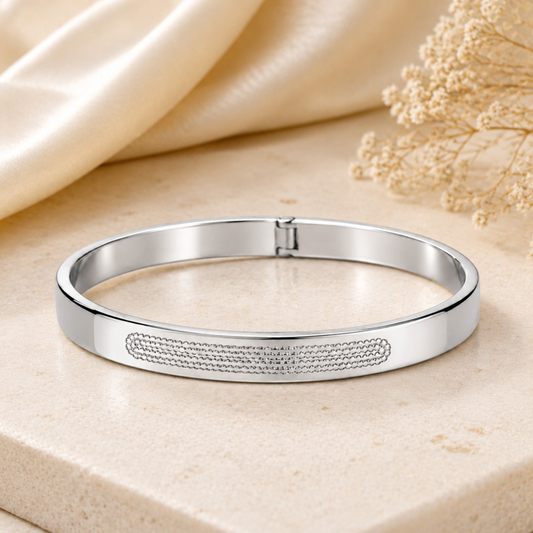 Men - Zenith Silver Panel Bracelet