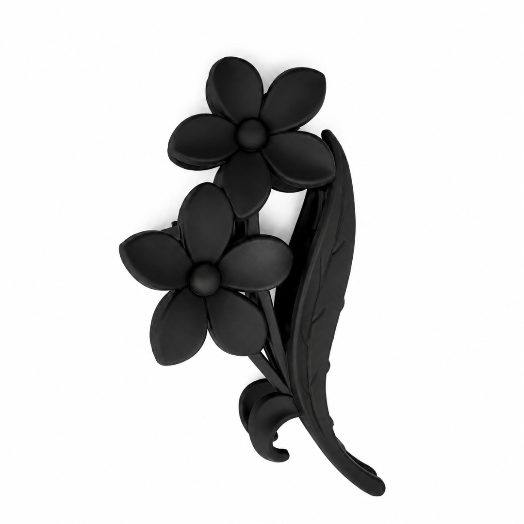 Beige Blossom Hair Clutcher