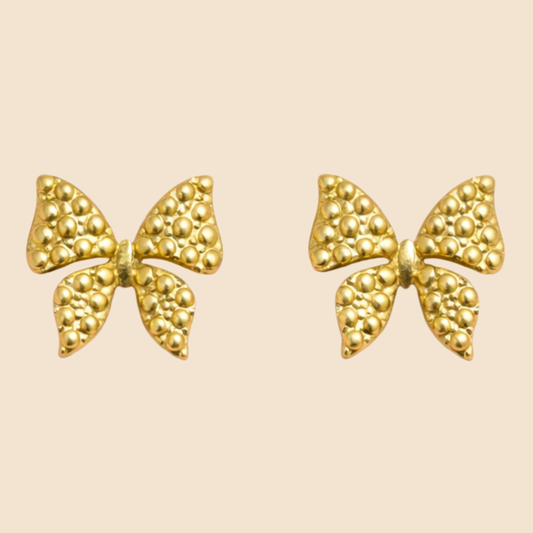 Timeless Bow Charm Earrings