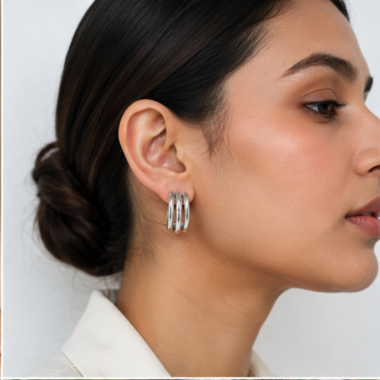 Triple Layer Hoops