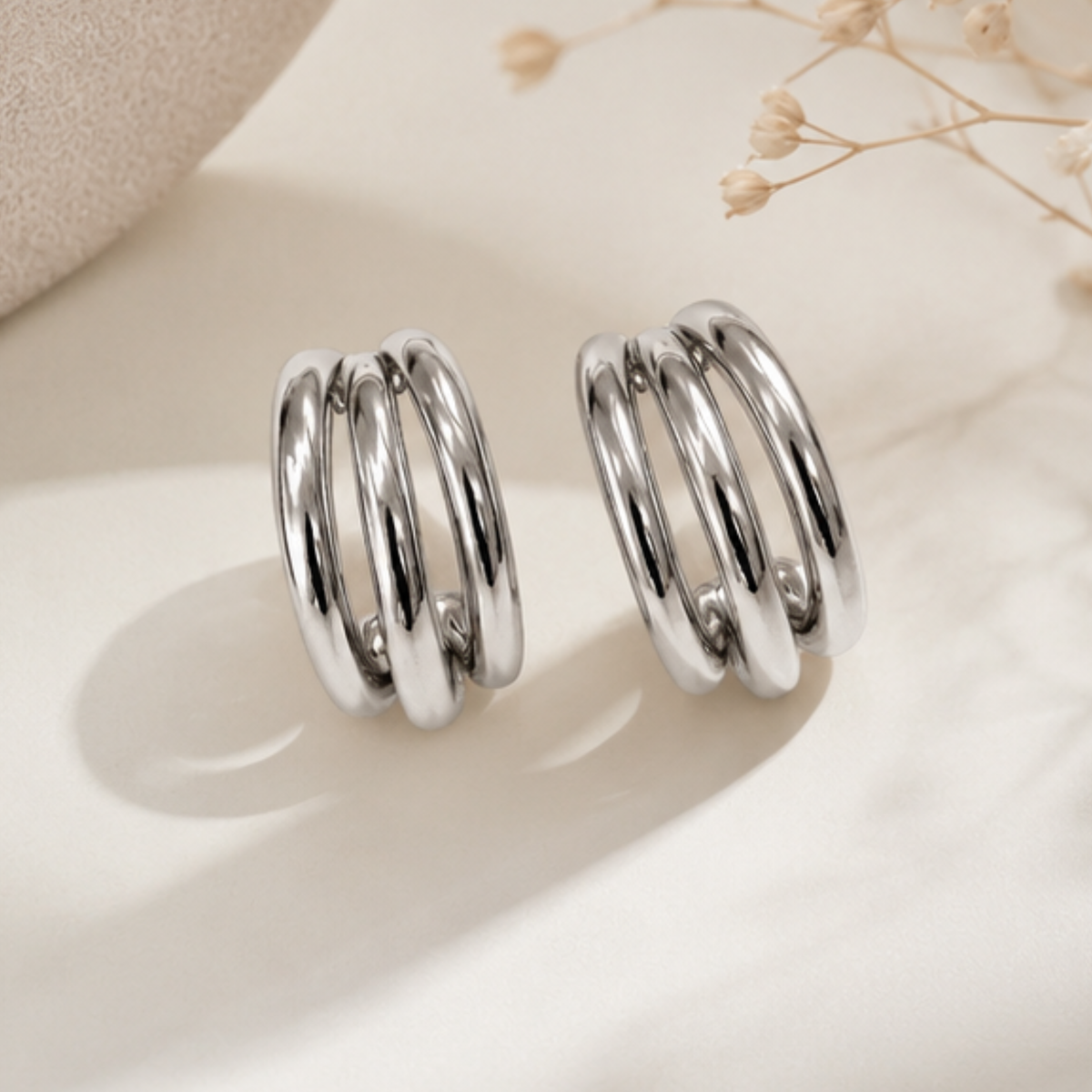 Triple Layer Hoops