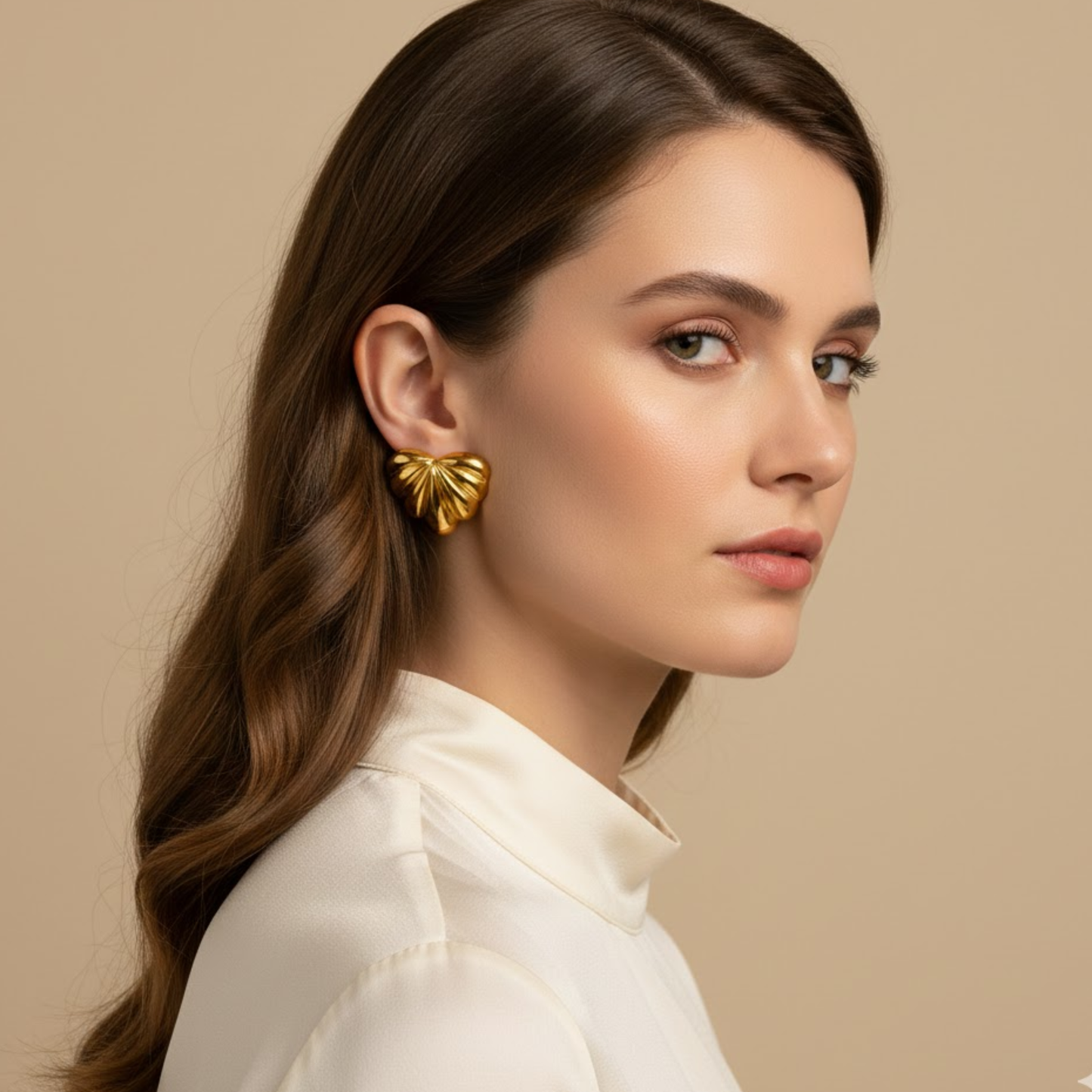 18k Gold Plated Butterfly Gleam Earrings
