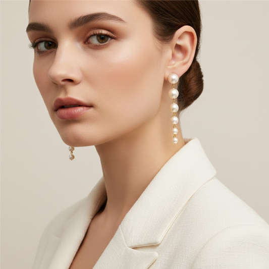 Valentain Golden Flutter Earrings