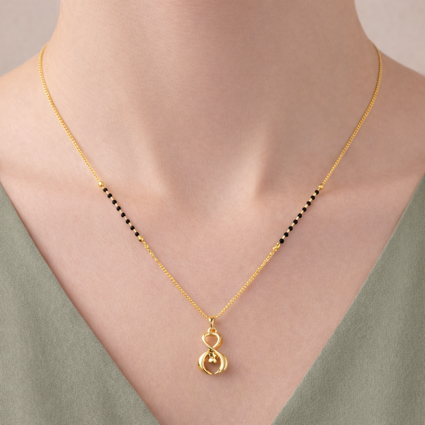 Forever Loop Gold Mangalsutra