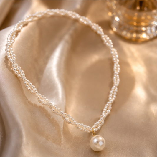 Elegant Pearl Pendant Necklace for Women