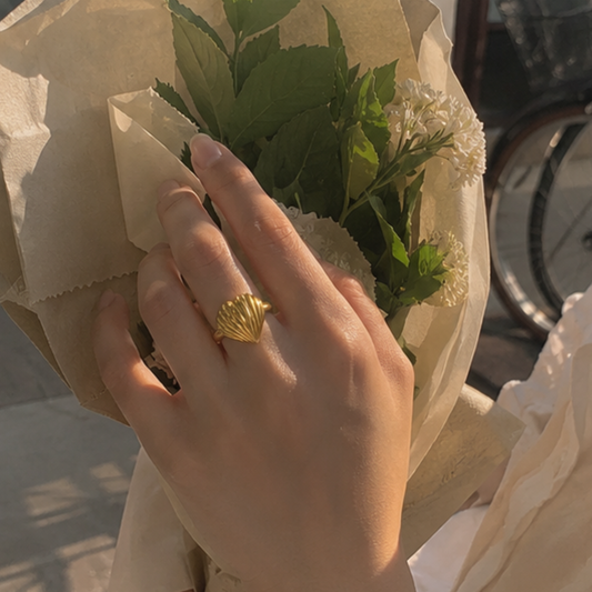 18k Gold Plated Luvia Ring