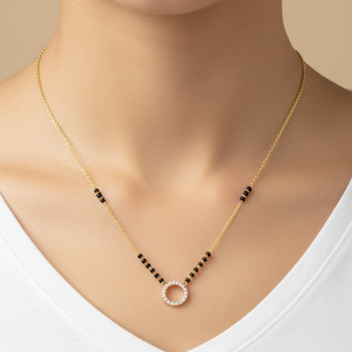 Noor Forever Ring Necklace