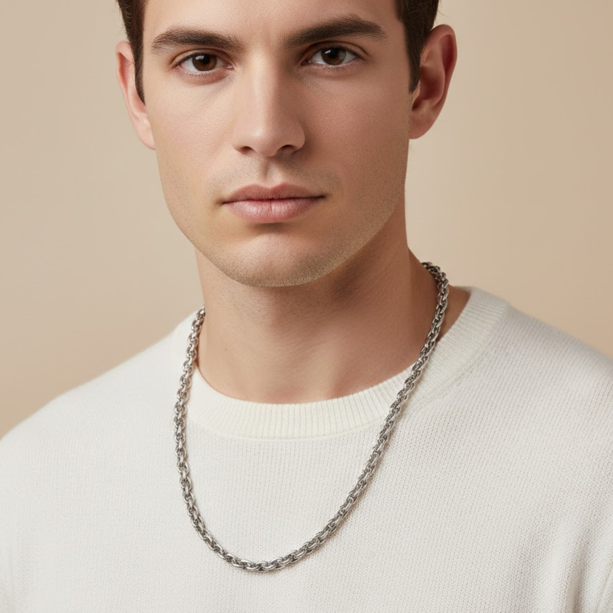 Men-Anti Tarnish Office Wear Chain 
