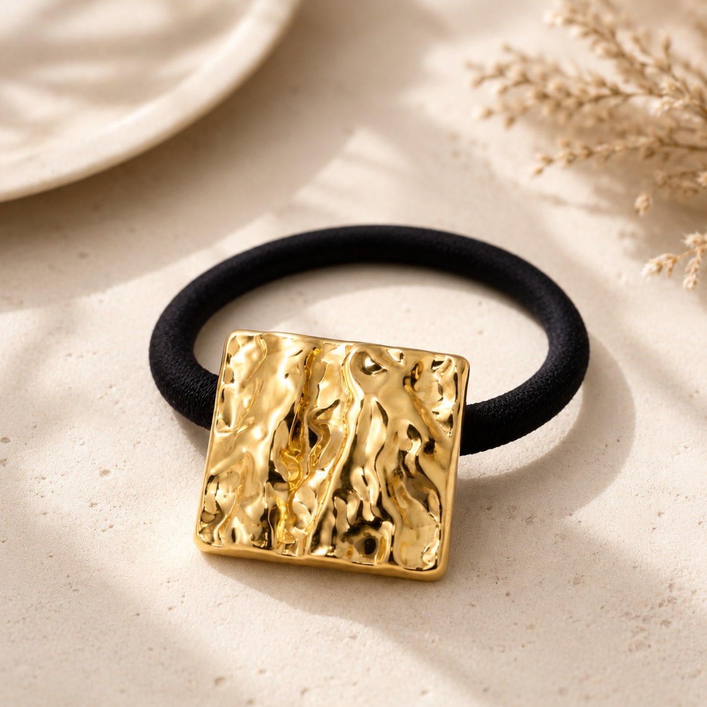 18k Gold Plated Dainty Hair Tie