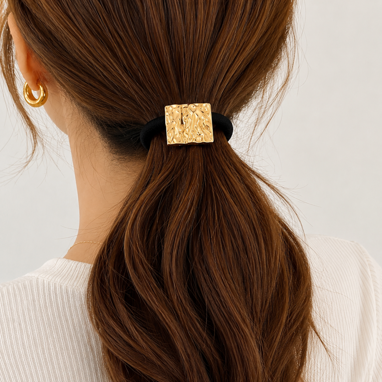 18k Gold Plated Dainty Hair Tie