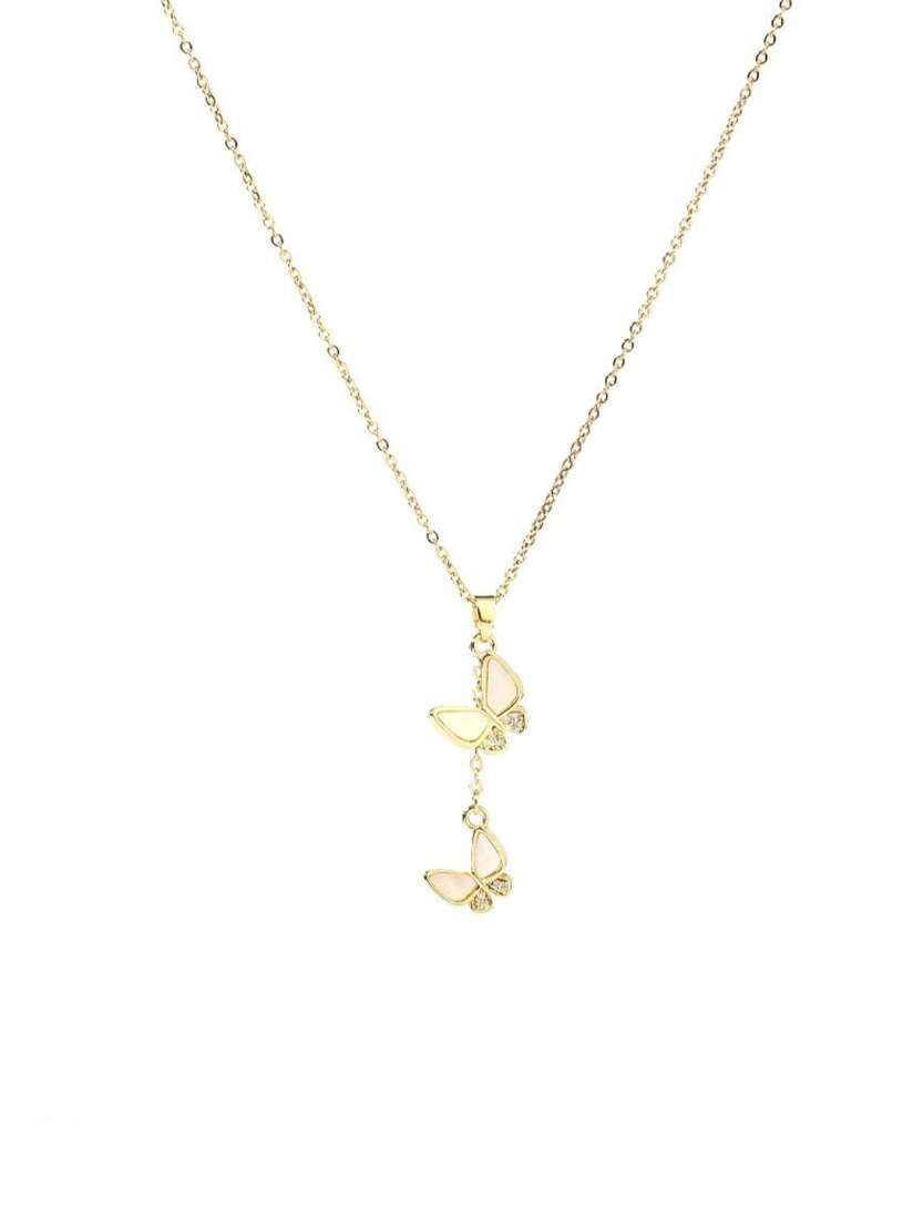 Gold Butterfly Necklace