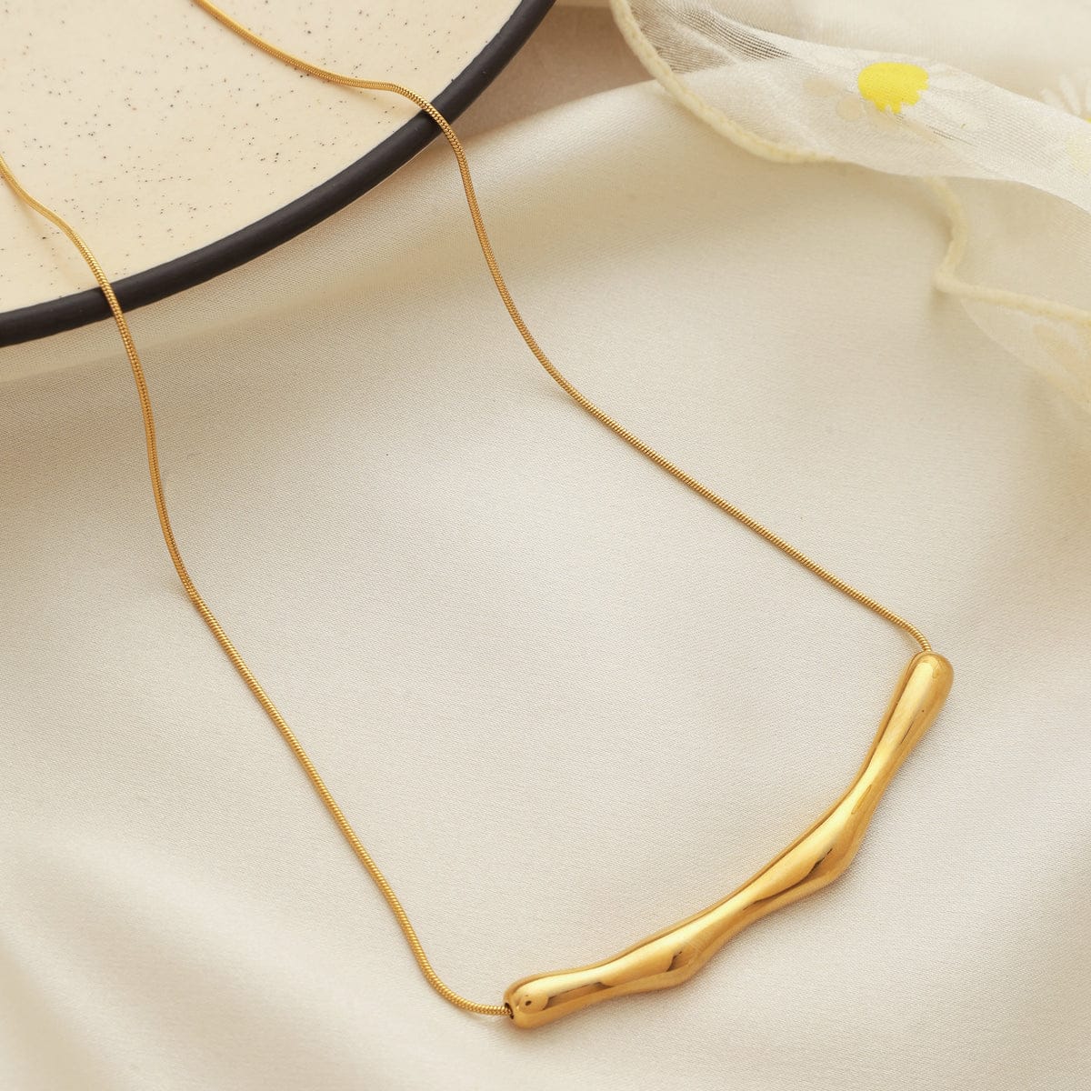 18K Gold Planted Anti Tarnish Necklace