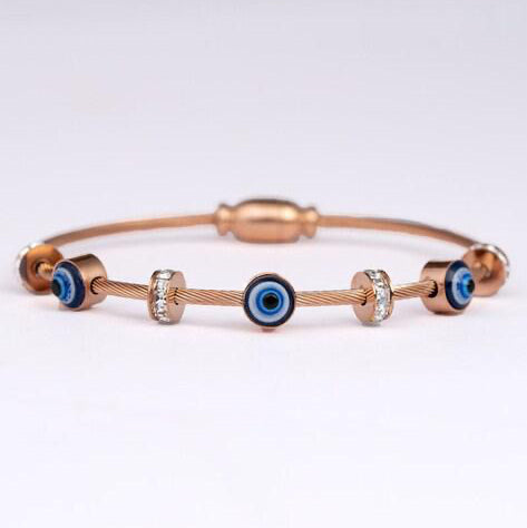 Evil Eye Anti Tarnish Bracelet