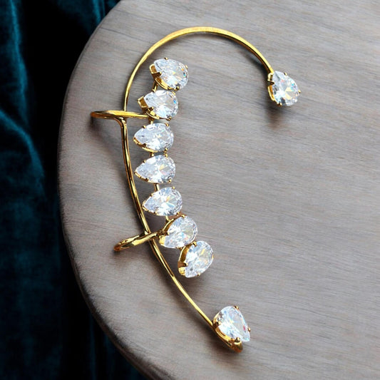 Golden Tone Ear Cuff Earring