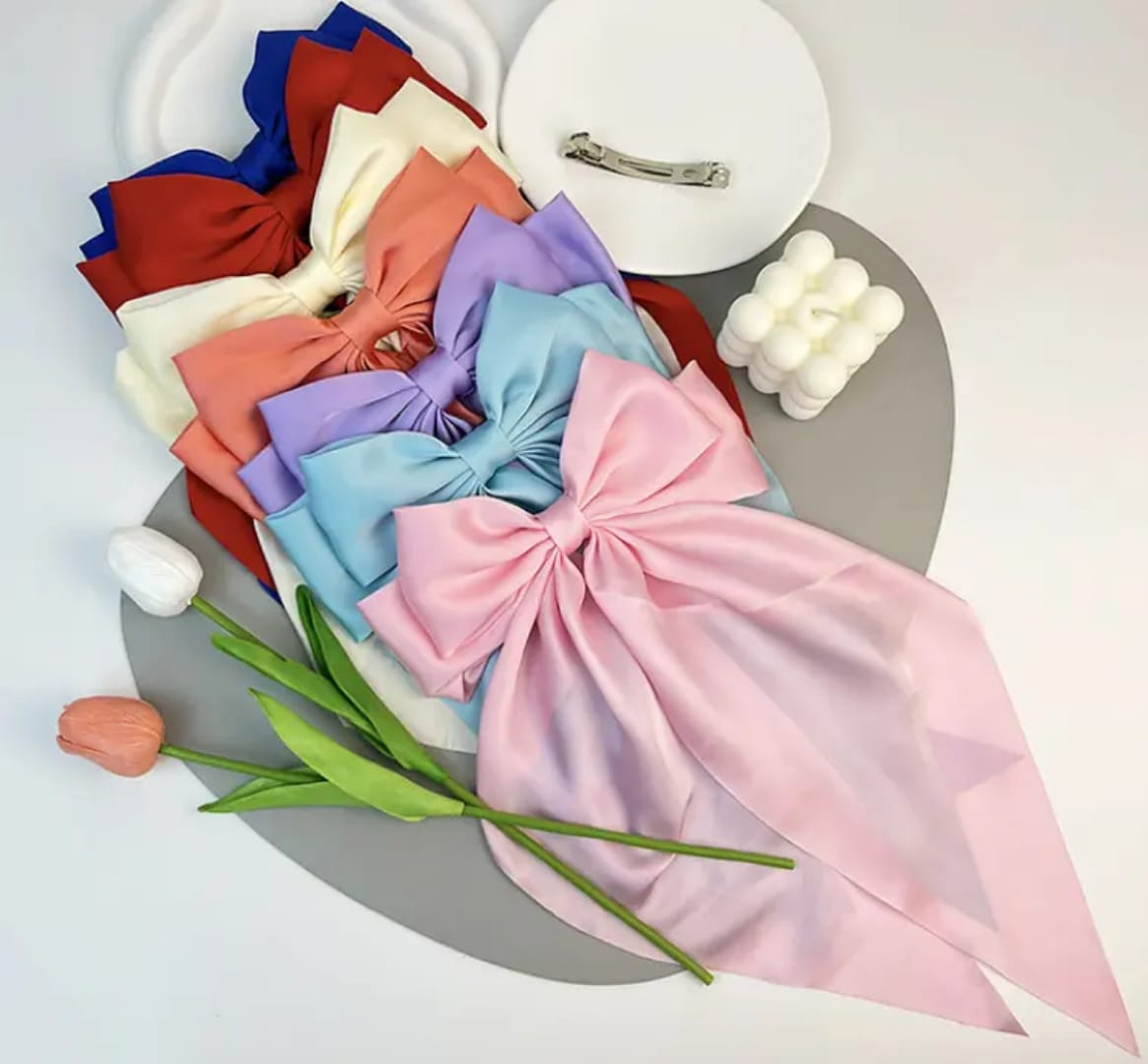 Vintage Ribbon Hair Bow