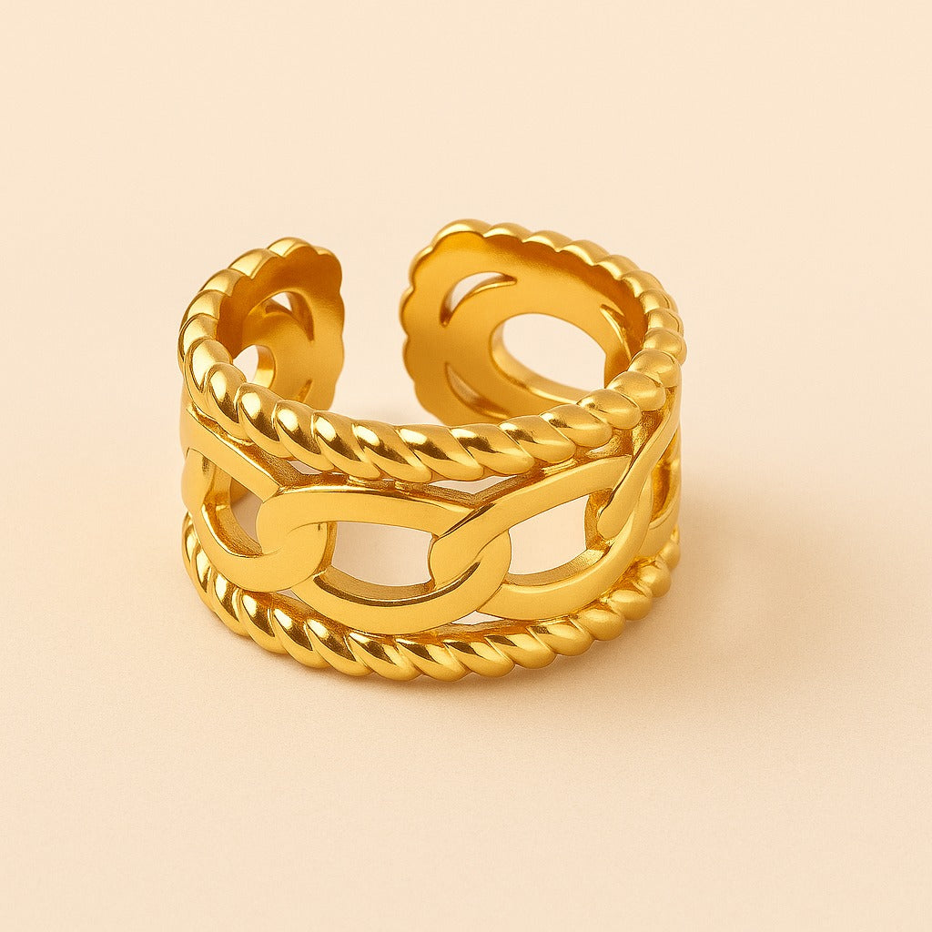 18K Gold Plated Daisy Dream Ring for Women