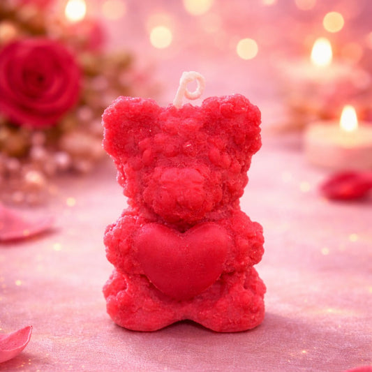Teddy Candle