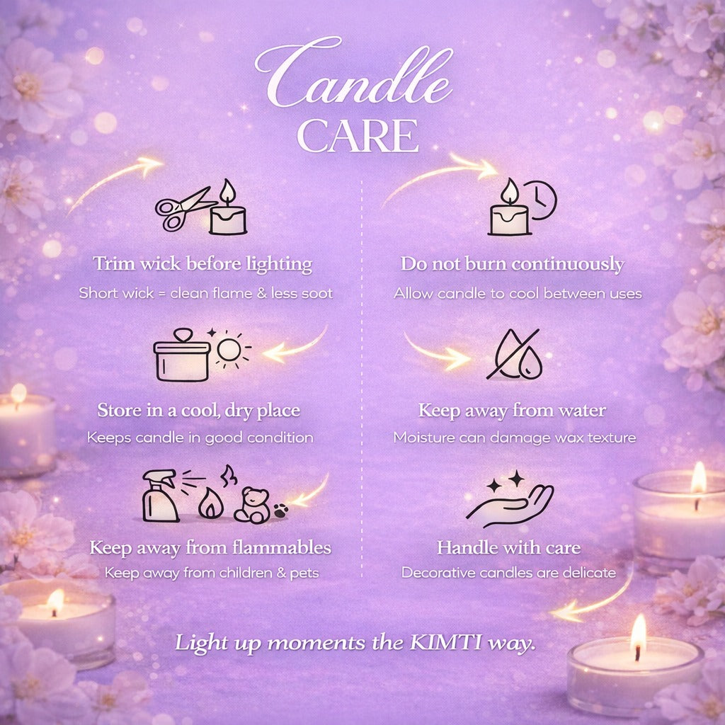 Romantic pink rose candle glow