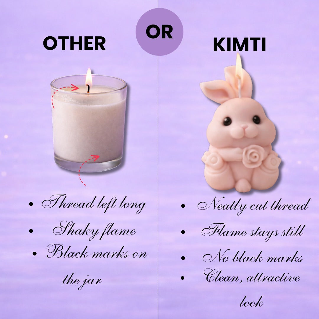 My Bunny Valentine Candle