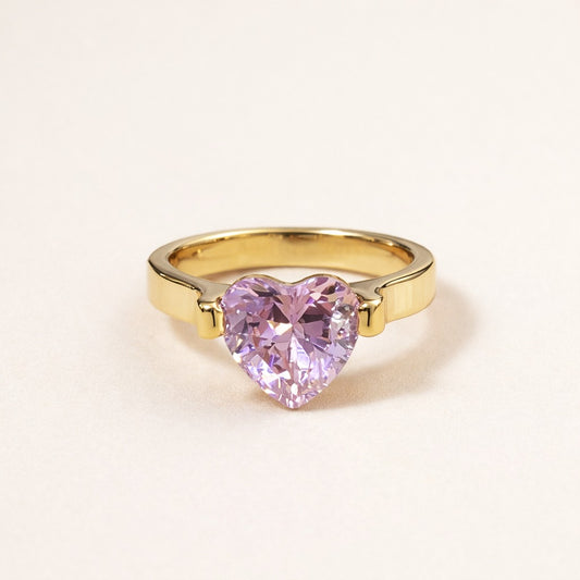 18k Gold Plated Aurielle Love Ring