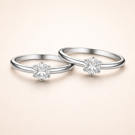 Classic Round Cut Solitaire Ring