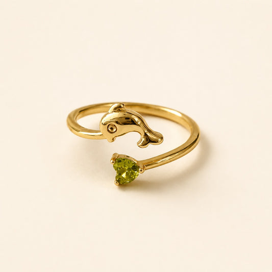 Aurelia Gold Minimal Waterproof Ring
