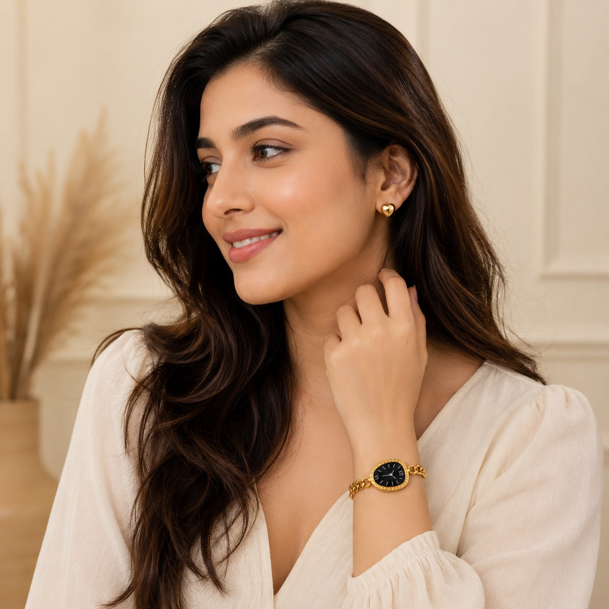 Aura Gold Bracelet Watch